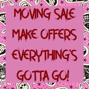 MOVING SALE! 2 WEEKS TO GO!